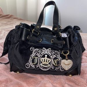 Juicy Couture black mini Daydreamer